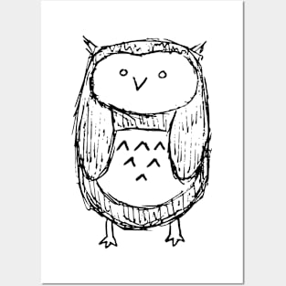 Owl Cutie Posters and Art